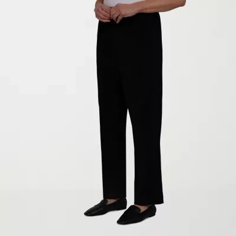 Alfred Dunner Classics Womens Straight Corduroy Pant