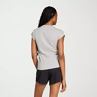 adidas Womens Crew Neck Short Sleeve Active T-Shirt