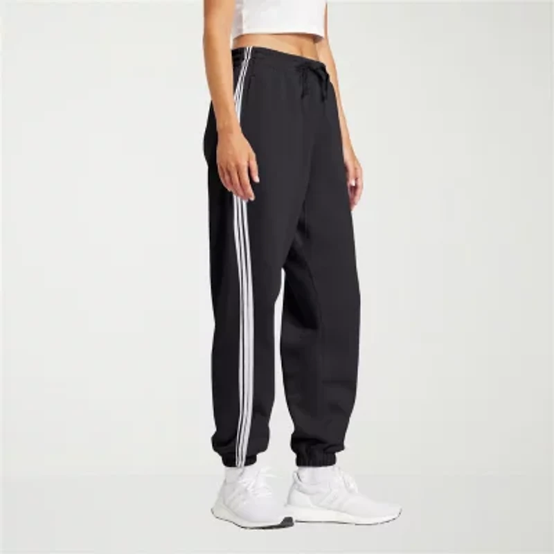 adidas Womens Cuffed Mid Rise Active Jogger Pant