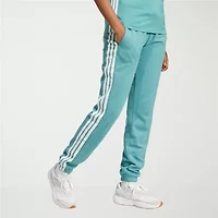 adidas Womens Cuffed Mid Rise Active Jogger Pant