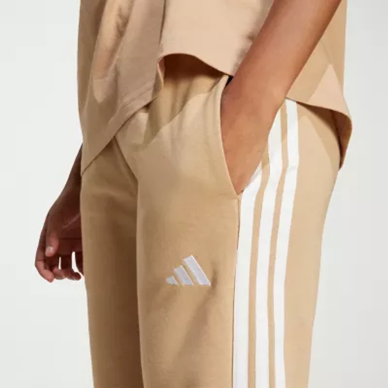 adidas Womens Cuffed Mid Rise Slim Fit Active Jogger Pant