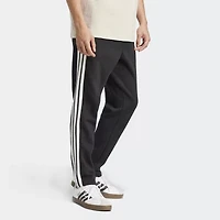 adidas 3 Stripe Mens Drawstring Waist Straight Regular Fit Fleece Sweatpant