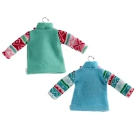North Pole Trading Co. Sweats Sweaters Set 2-pc. Christmas Ornament
