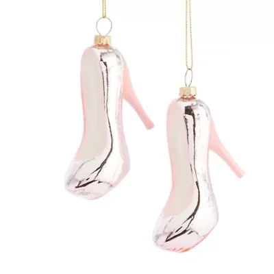 North Pole Trading Co. High Heel Set Christmas Ornament