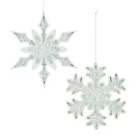 North Pole Trading Co. Wood Star Set 2-pc. Christmas Ornament
