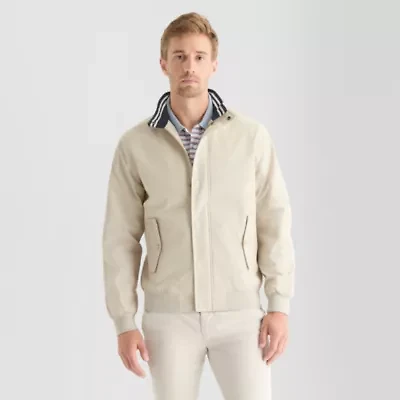 St. John's Bay Harrington Golf Mens Midweight Softshell Jacket