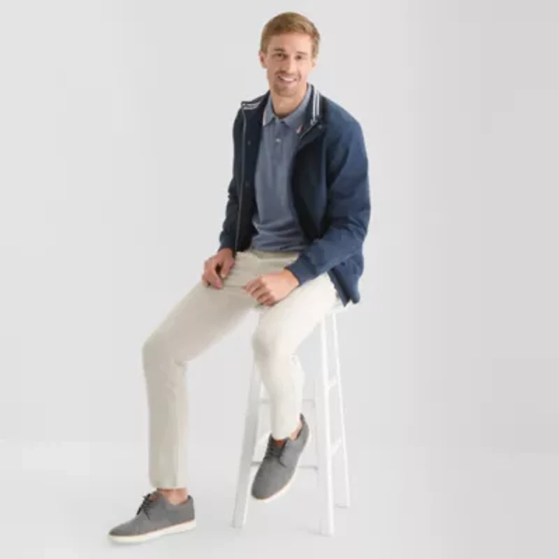 St. John's Bay Harrington Golf Mens Midweight Softshell Jacket