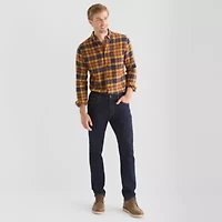 St. John's Bay Mens Long Sleeve Classic Fit Flannel Shirt
