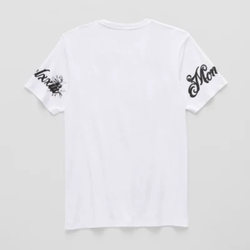 State of Crew Mens Neck Short Sleeve Regular Fit Graphic T-Shirt