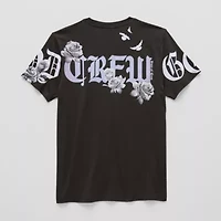 State of Crew Mens Neck Short Sleeve Regular Fit Graphic T-Shirt