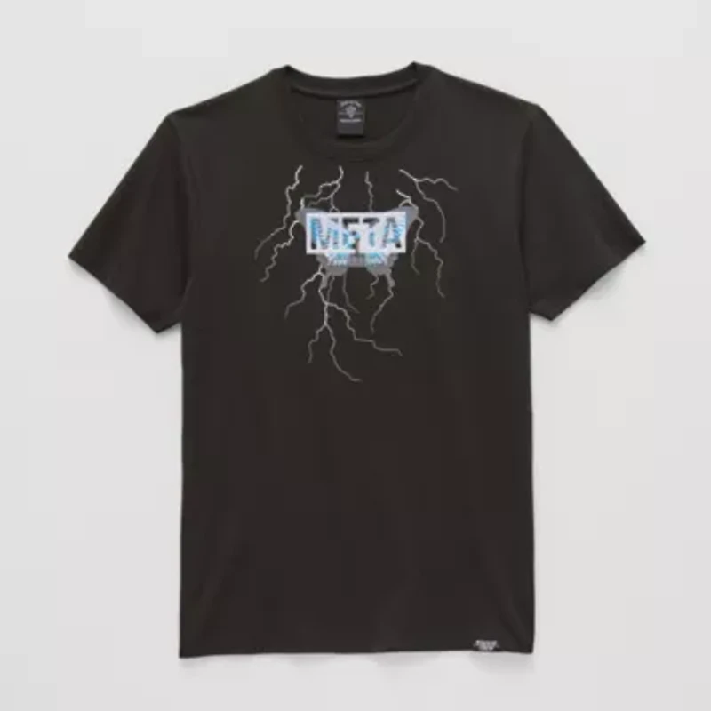 State of Crew Mens Short Sleeve Regular Fit Graphic T-Shirt