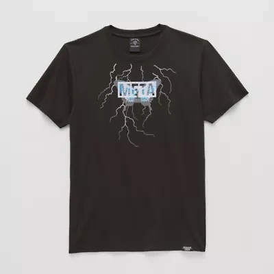 State of Crew Mens Short Sleeve Regular Fit Graphic T-Shirt
