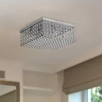 Elegant Designs Square Flush Mount