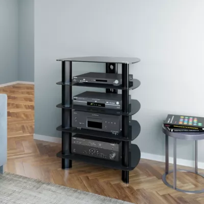 Corliving Laguna Av Component Shelves