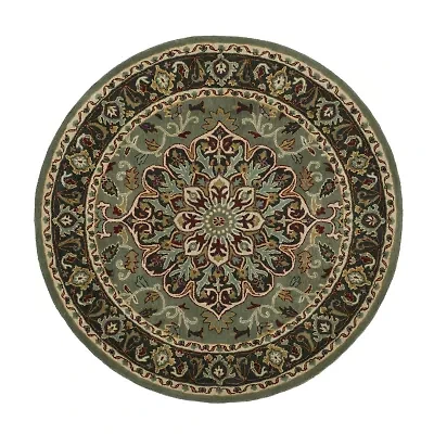 Safavieh Heritage Collection Raeburn Oriental Round Area Rug