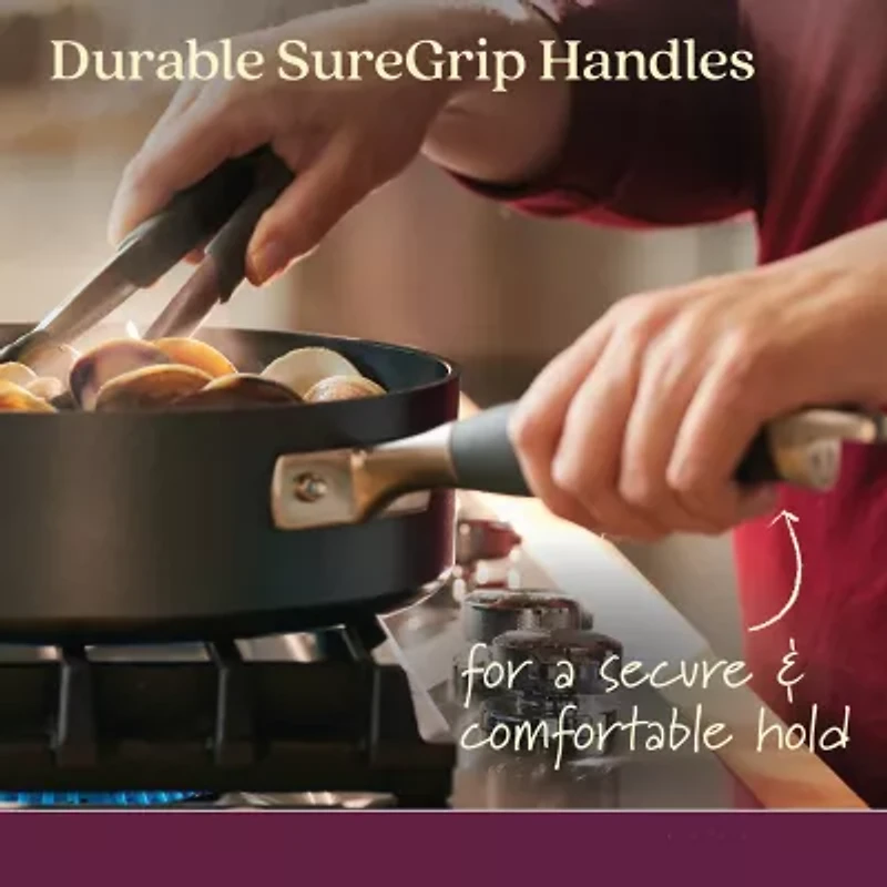 Anolon Advanced Home Hard Anodized 4.5-qt. Sauce Pan with Lid