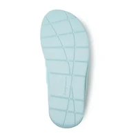 Dearfoams Wrenley Terry Womens Memory Foam Slip-On Slippers