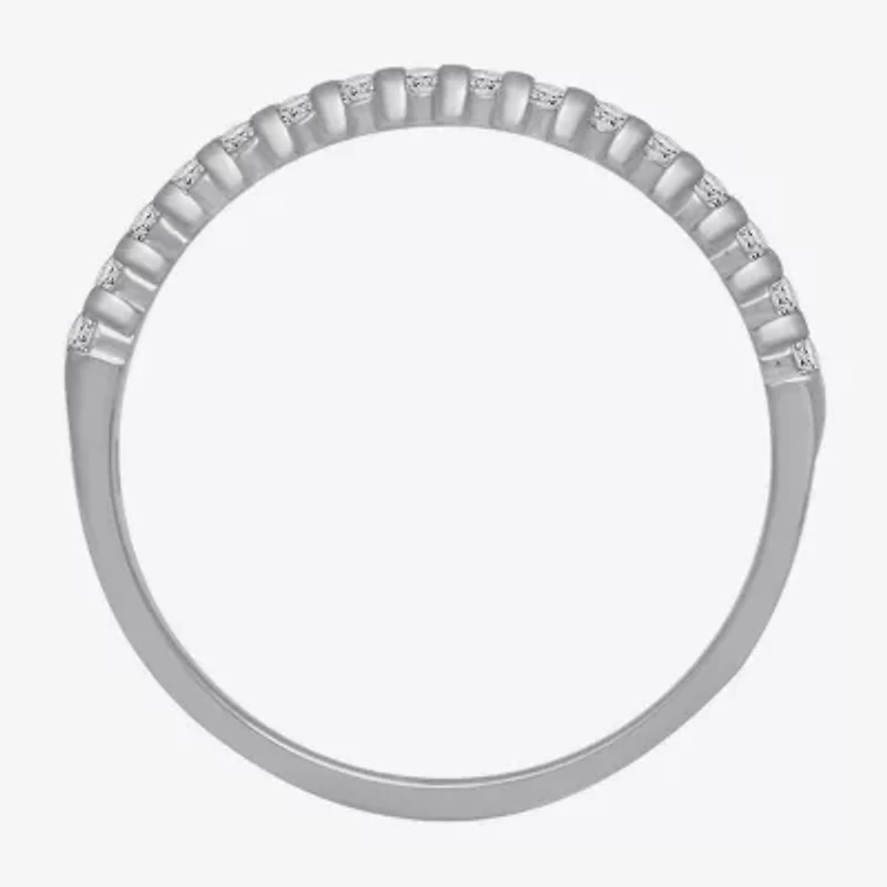 1/7 CT.T.W. Natural Diamond 10K or 14K Gold Band Ring