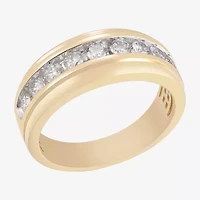 9M 1 CT.T.W. Natural Diamond Wedding Band 10K Gold