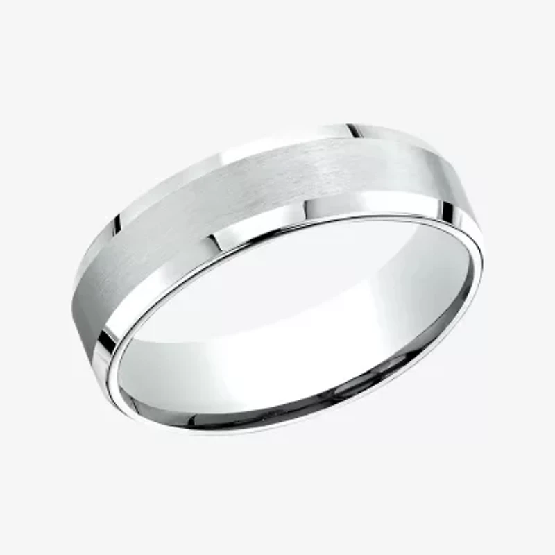 Mens 6MM 10K Gold Wedding Band