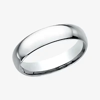 Mens 10K Yellow Gold 5MM Comfort-Fit Wedding Band