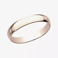 Womens 3MM 10K Gold Wedding Band