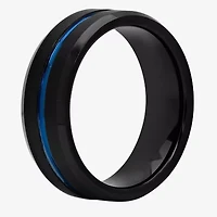 Mens 8MM Tungsten Wedding Band