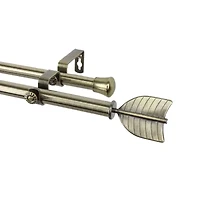 Rod Desyne Quill Double Curtain