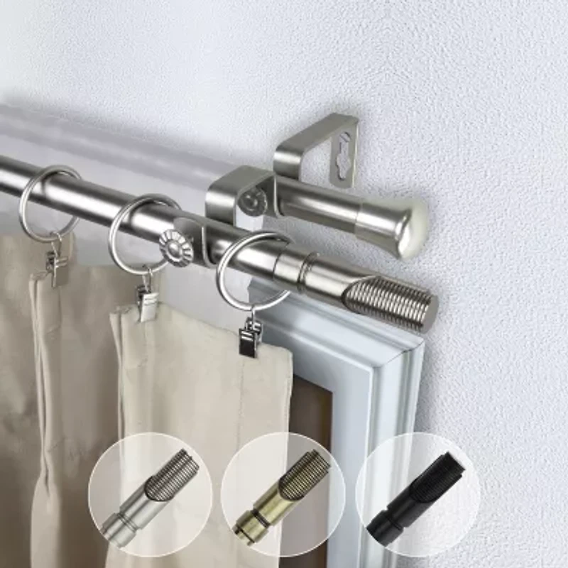 Rod Desyne Bolt Double Curtain
