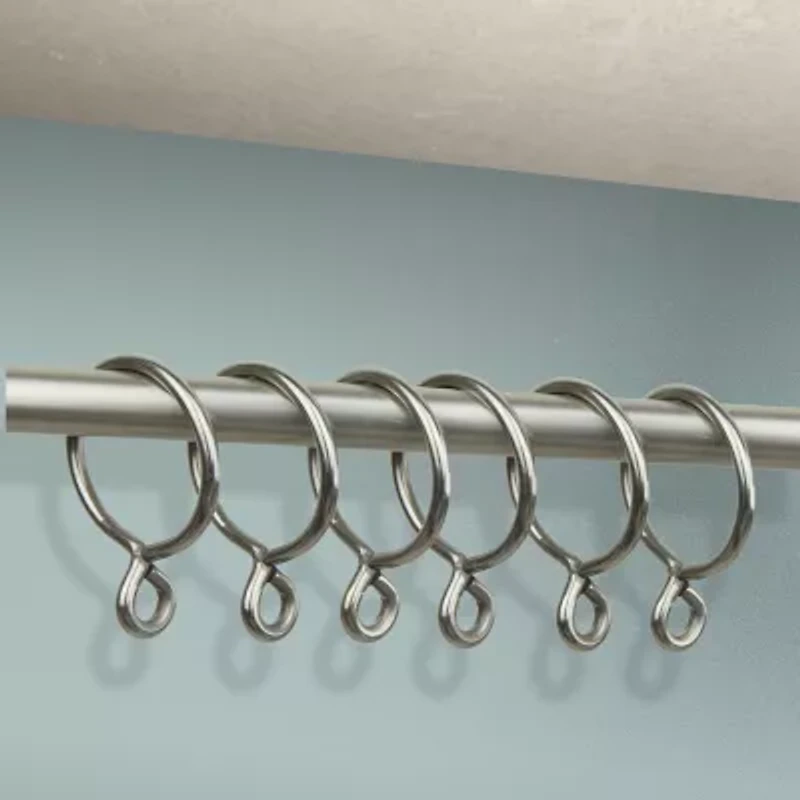Rod Desyne Set of 10 1.375" Curtain Eyelet Rings