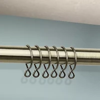 Rod Desyne Set of 10 1¾" Curtain Eyelet Rings