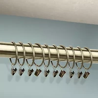 Rod Desyne Set of 10 2" Clip Rings
