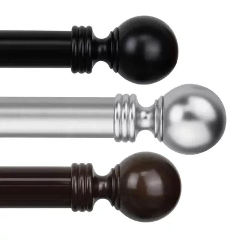 Rod Desyne Sphere 1½" Adjustable Curtain