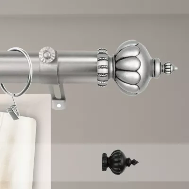 Rod Desyne Imperial 1½" Adjustable Curtain