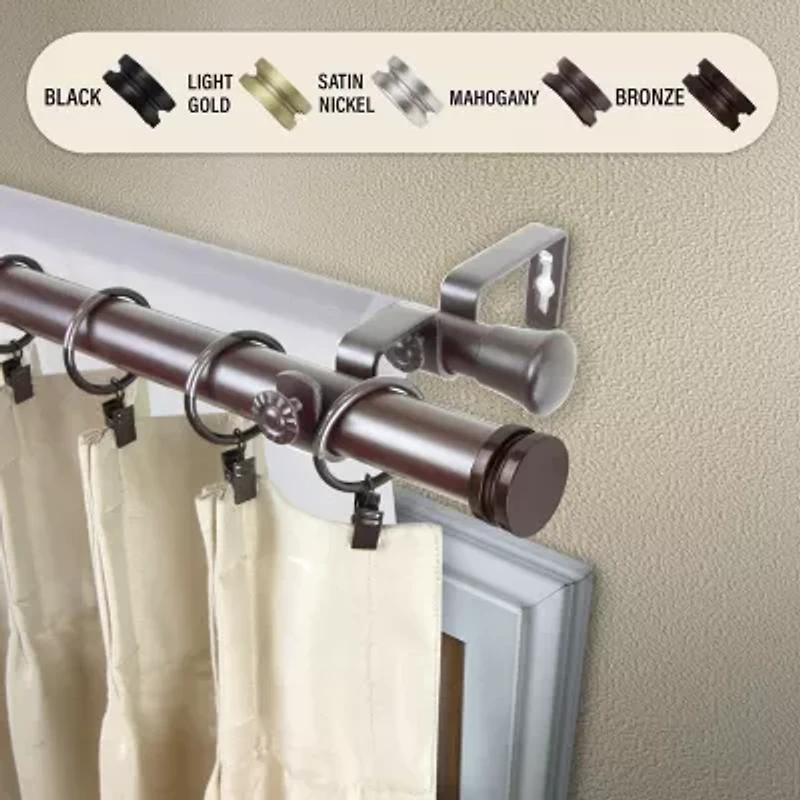 Rod Desyne Bun Double Curtain