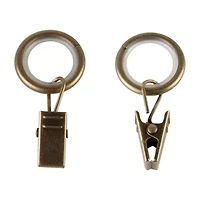 Rod Desyne 9/16in Noise-Canceling 10-pc. Curtain Rings