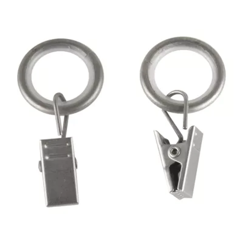 Rod Desyne 9/16in Noise-Canceling 10-pc. Curtain Rings