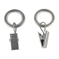 Rod Desyne 9/16in Noise-Canceling 10-pc. Curtain Rings