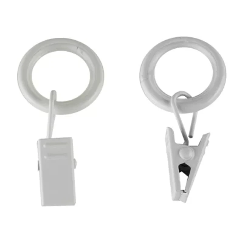 Rod Desyne 9/16in Noise-Canceling 10-pc. Curtain Rings