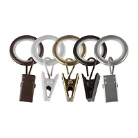 Rod Desyne 9/16in Noise-Canceling 10-pc. Curtain Rings