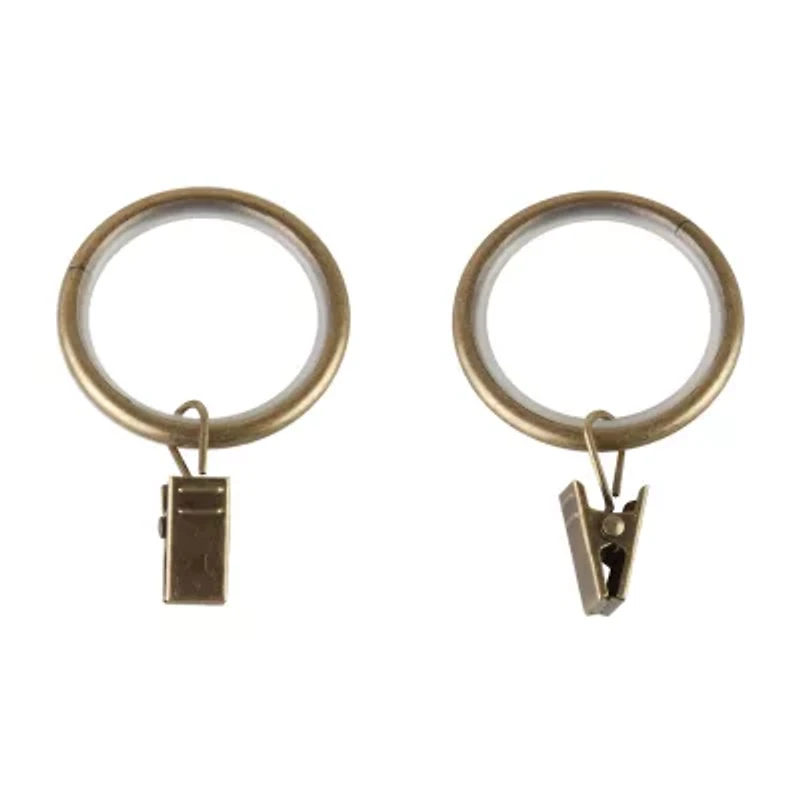Rod Desyne 1-1/4in Noise-Canceling 10-pc. Curtain Rings