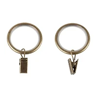 Rod Desyne 1-1/4in Noise-Canceling 10-pc. Curtain Rings