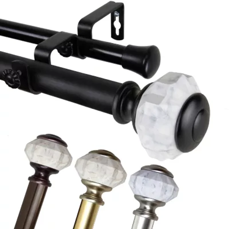 Rod Desyne Linden Double Curtain