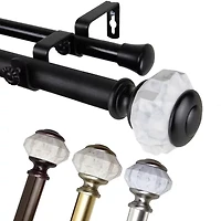 Rod Desyne Linden Double Curtain