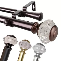 Rod Desyne Inez Double Curtain