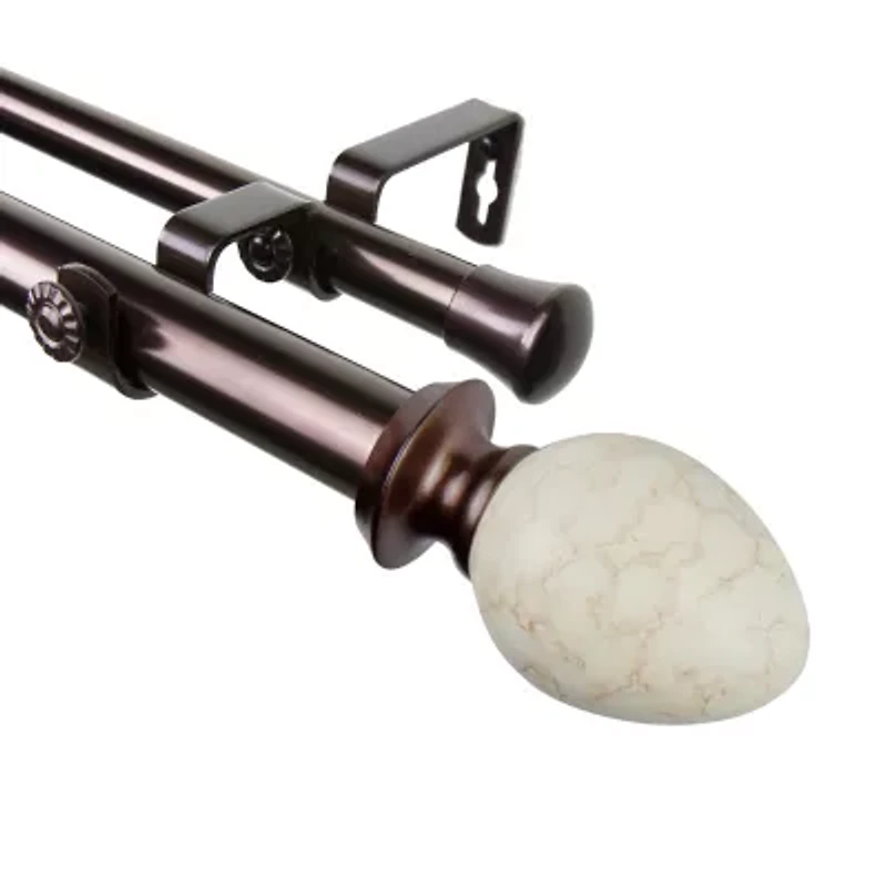 Rod Desyne Ovate Double Curtain