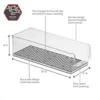 Spectrum Diversified Hexa Stackable Bin Storage