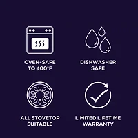 Circulon A1 Series with ScratchDefense 5-qt. Covered Saute Pan