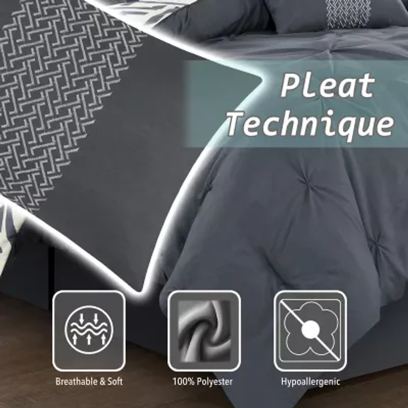 Stratford Park Sabine 7pc Midweight Comforter Set