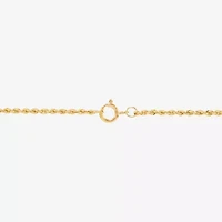 14K Yellow Gold 18-24" 1.35mm Hollow Rope Chain Necklace